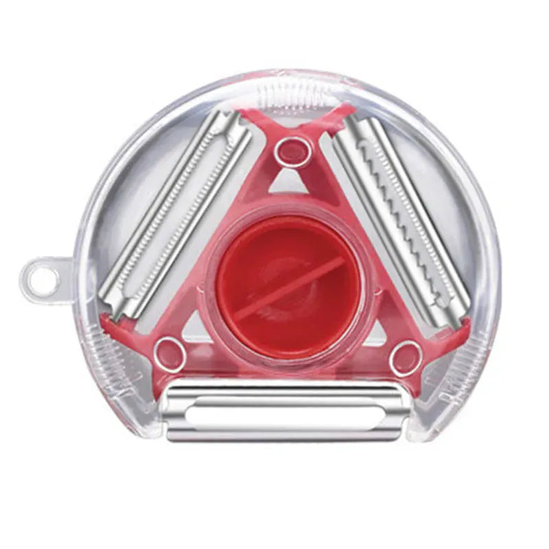Éplucheur Multifonction en Acier Inoxydable | Lot de 3 Outils de Cuisine eplucheurs