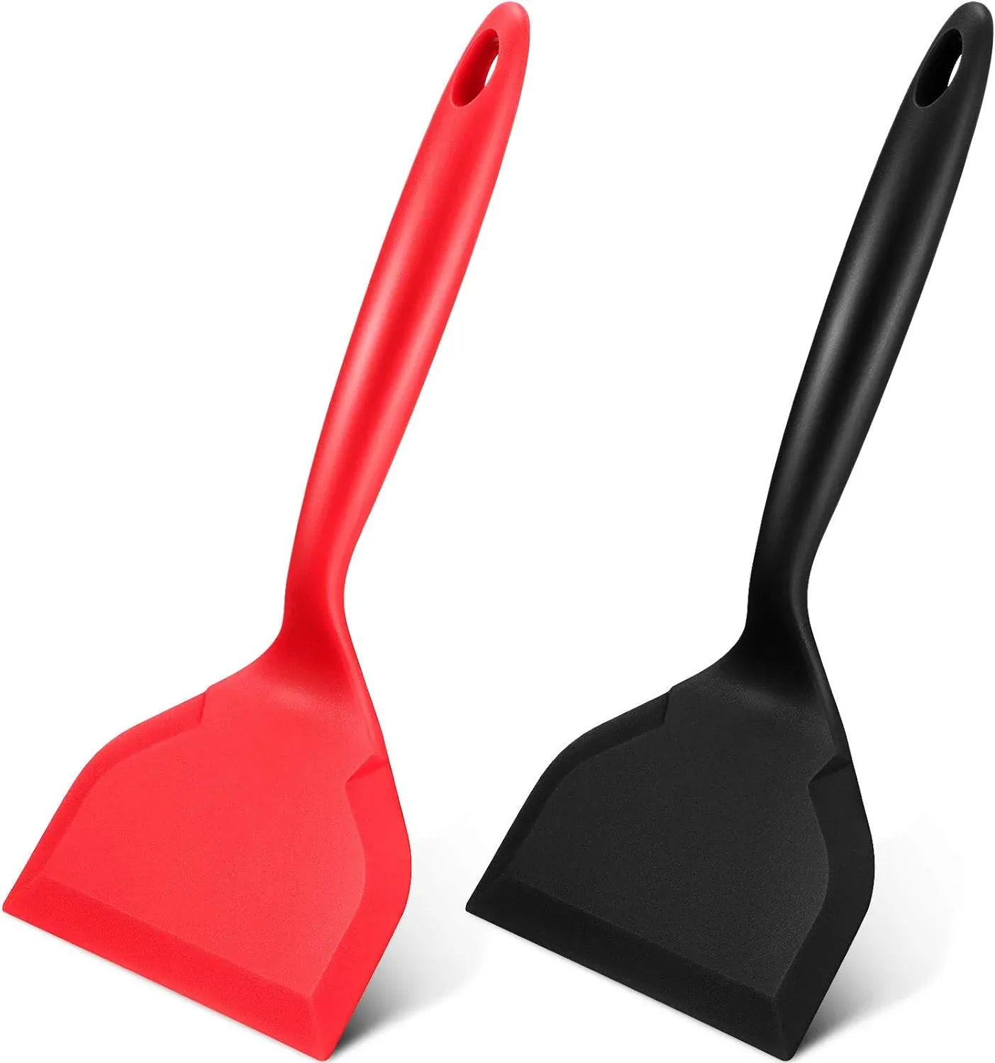 Spatule Silicone Large Flexible | 2 Pièces Résistante à la Chaleur spatule en silicone