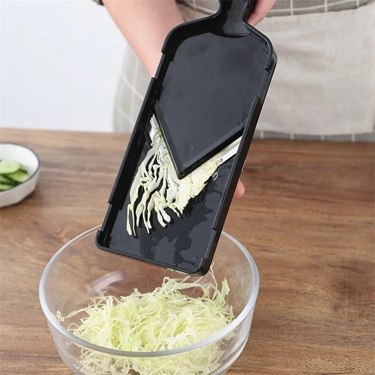 Mandoline à Chou en Acier Inoxydable - Râpe à Légumes avec Grille Mandoline