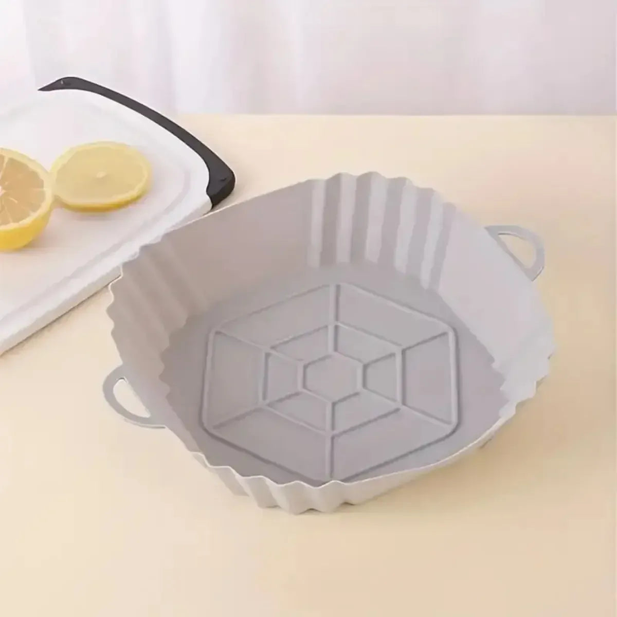 Moule Silicone Air Fryer Réutilisable - Lot de 2 Pièces Air Fryer
