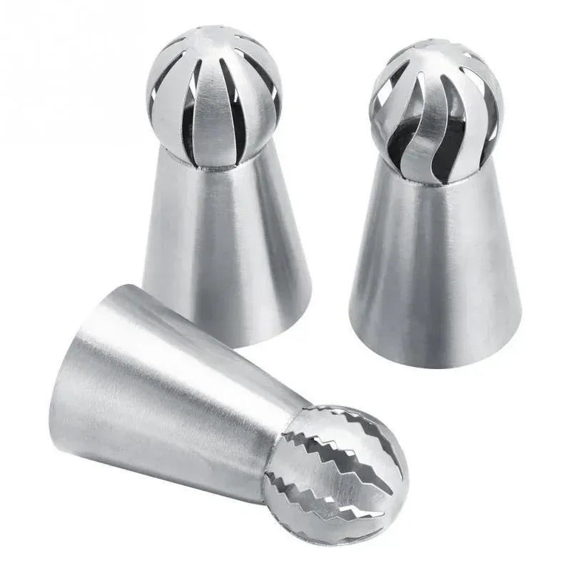 Douilles à Pâtisserie en Acier Inoxydable - Set de 6 Piping Russe douillepoche