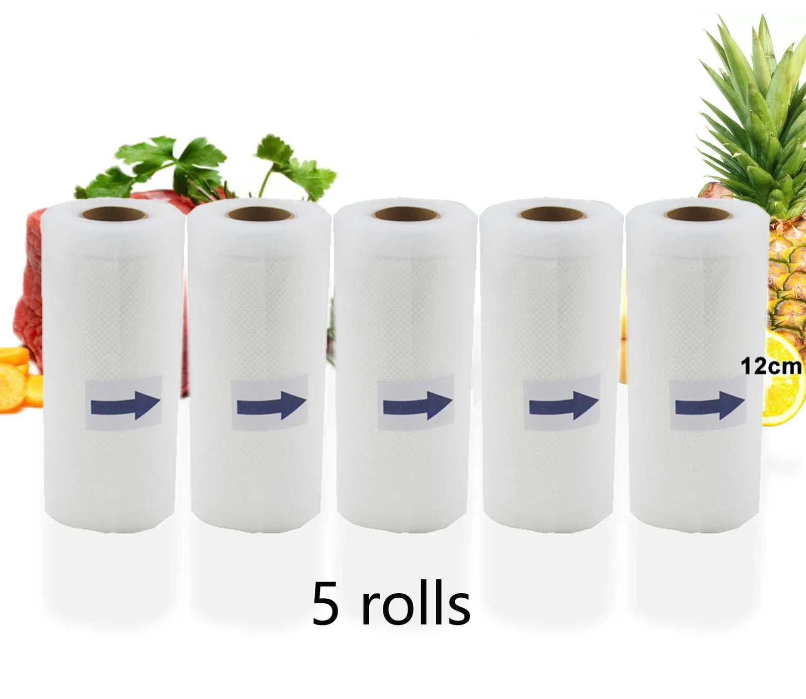 emballage sous vide transparent pour aliments