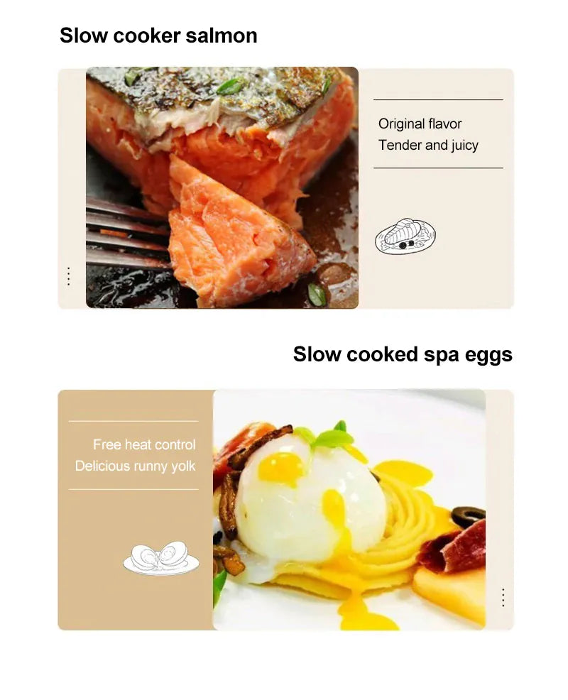 Cuiseur Sous Vide à Immersion 1800W avec Affichage LED Digital sv