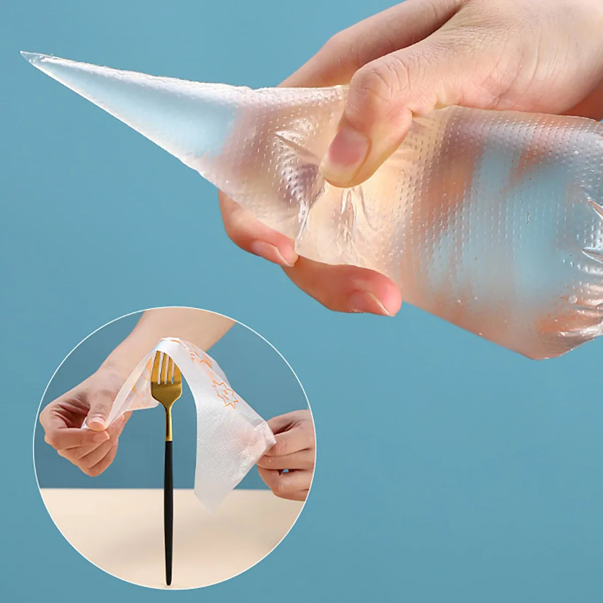 Poches à Douilles Jetables Épaisses - 100 PCS pour Décoration de Gâteaux douillepoche