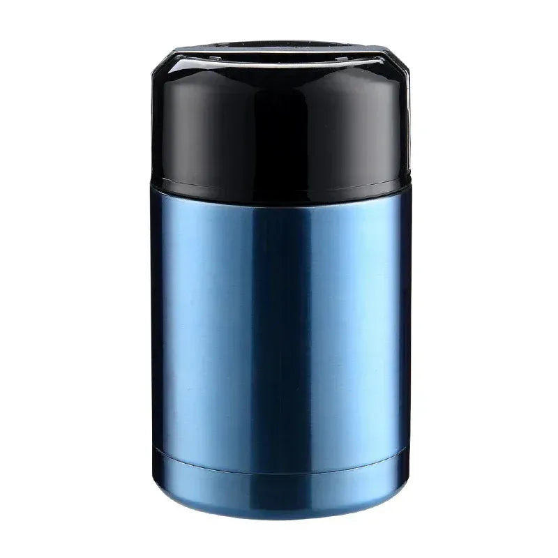 Thermos Alimentaire Inox — Isotherme 24h avec Pochette et Couverts lunchbox