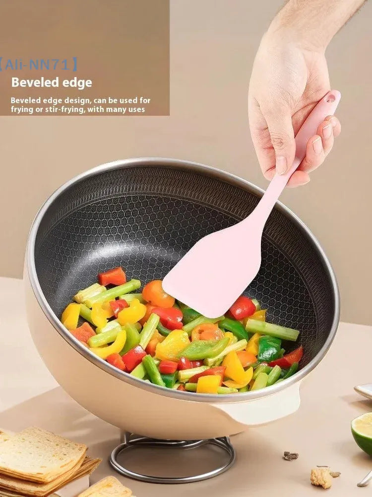 Spatule Silicone 1 Pièce Antiadhésive pour Poisson et Omelette spatule en silicone