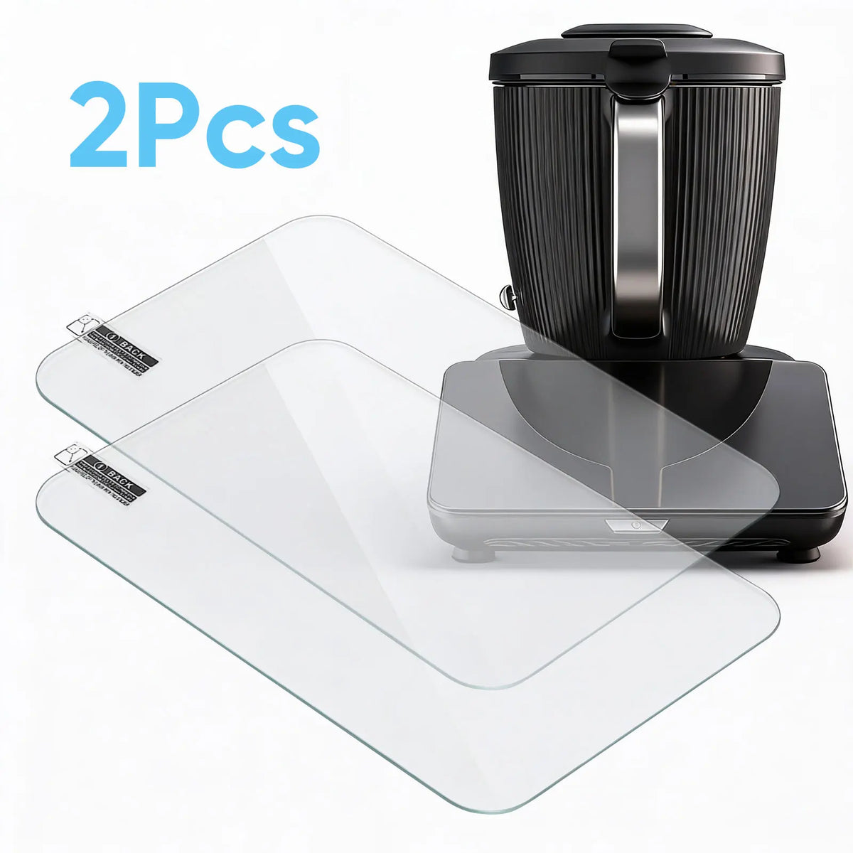 Protege-Ecran Thermomix Verre Trempe Compatible TM6 TM7 - Lot de 2 Pieces Thermomix