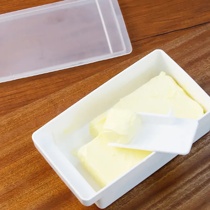 Boîte de Conservation pour Beurre avec Couteau et Couvercle | Pratique