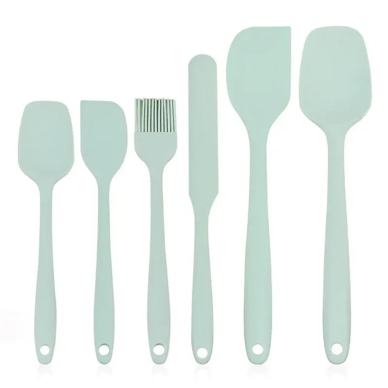 Set Spatules Silicone 6 Pièces Résistantes à la Chaleur pour Cuisine spatule en silicone