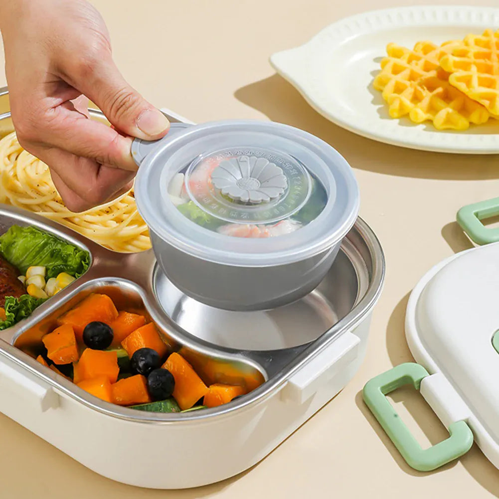 Bento pour enfants à 2/4/5 compartiments avec Couverts « Hello Panda » Bento