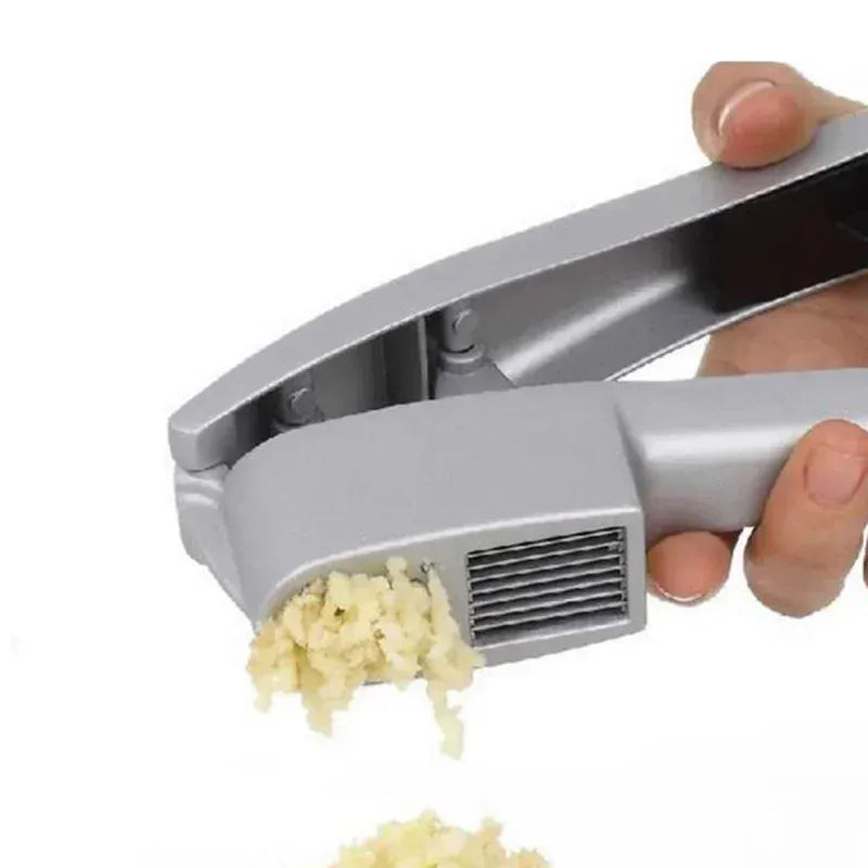 Presse-Ail Aluminium Manuel 2 en 1 avec Slicer et Mincer presseail