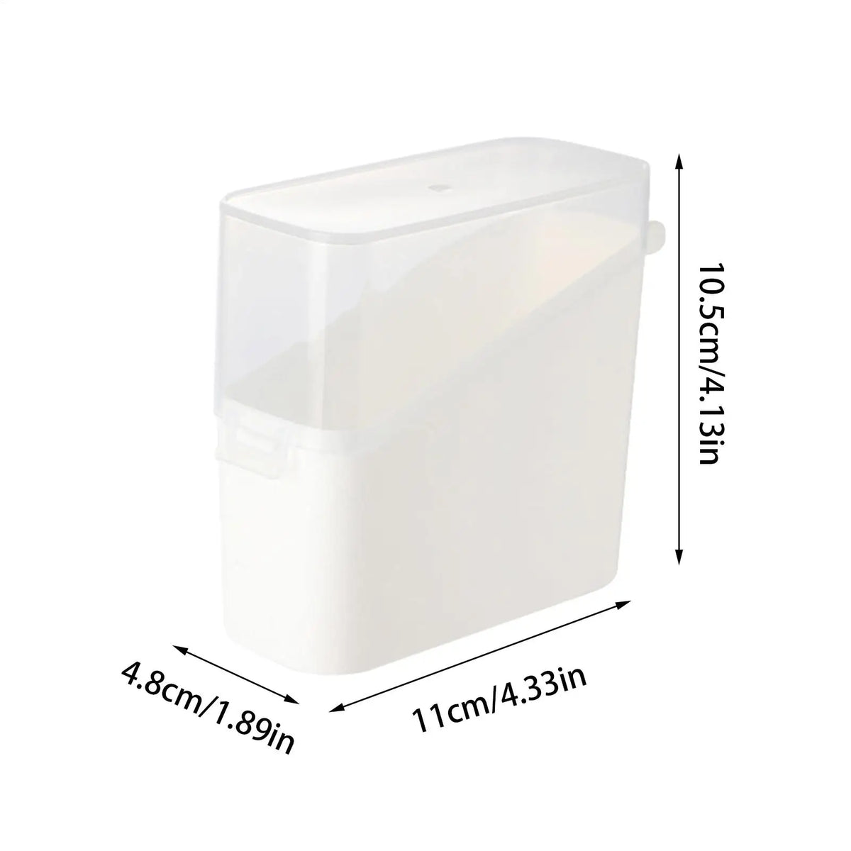 Boîte hermétique de rangement pour fromage | Organiseur frigo transparent