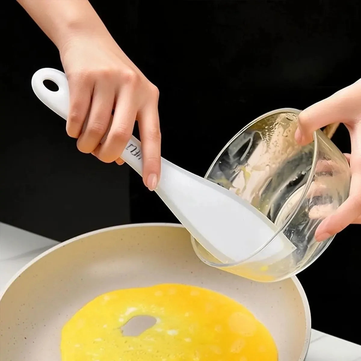 Spatule Silicone Antidérapante Longue Résistante à Haute Température spatule en silicone