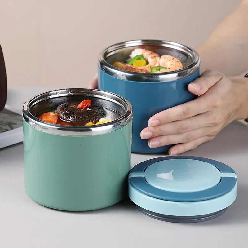 LunchBox Isotherme Inox 304 — Étanche, Double Paroi, 630 ml / 1 000 ml lunchbox