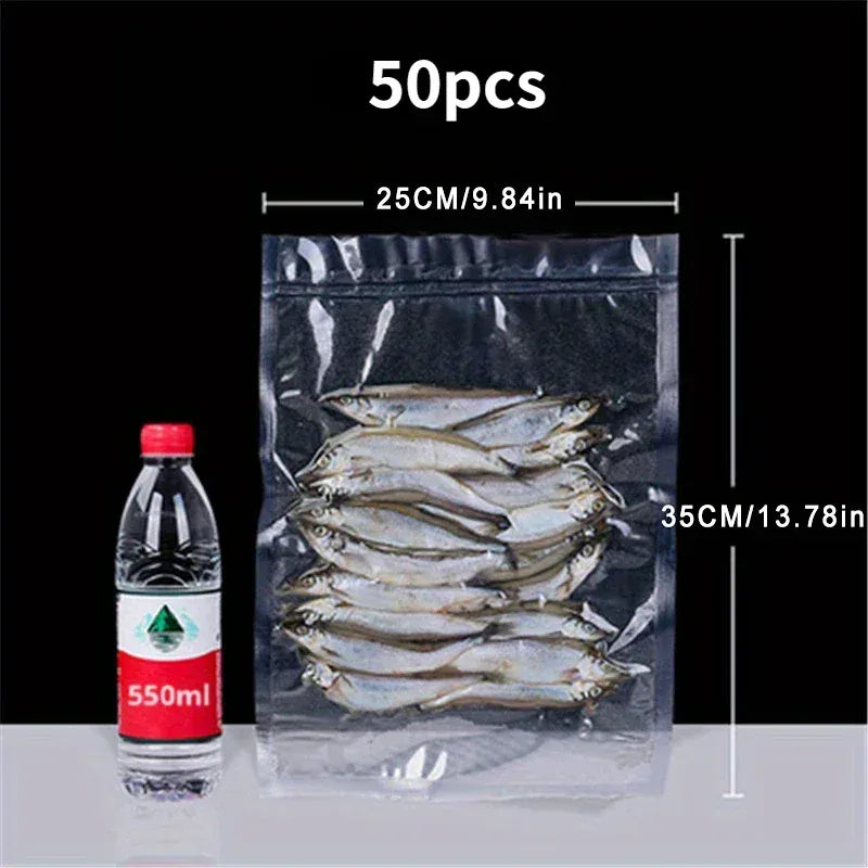 Sacs Sous Vide Alimentaire Transparent - Lot de 50 Unités sv