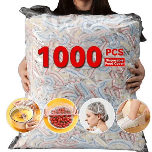 Film Alimentaire Réutilisable Coloré Transparent - Lot de 50 à 1000