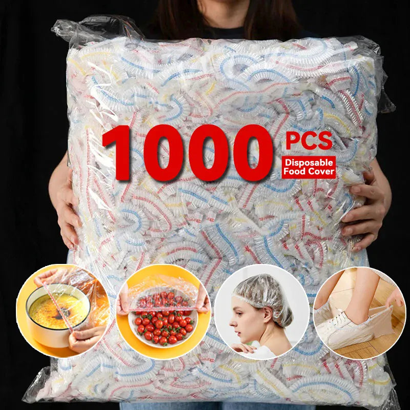Film Alimentaire Réutilisable Coloré Transparent Lot de 1000 Pièces