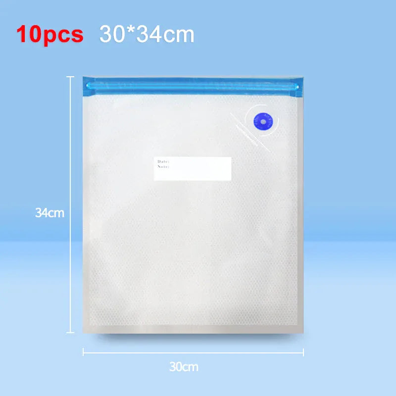 Sacs Sous Vide Alimentaire Réutilisables - Lot de 10 Unités sv