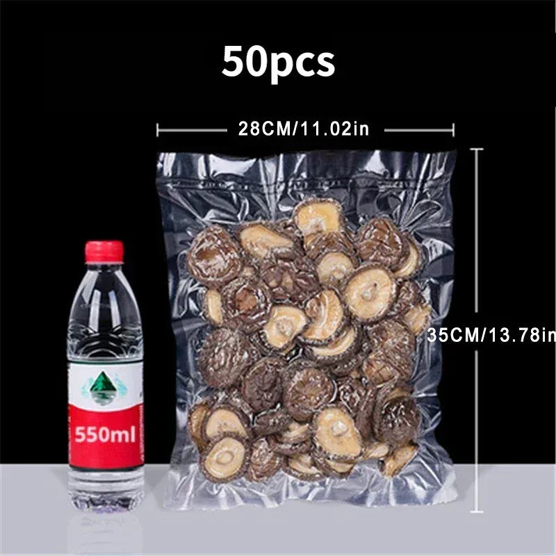 Sacs Sous Vide Alimentaire Transparent - Lot de 50 Unités sv