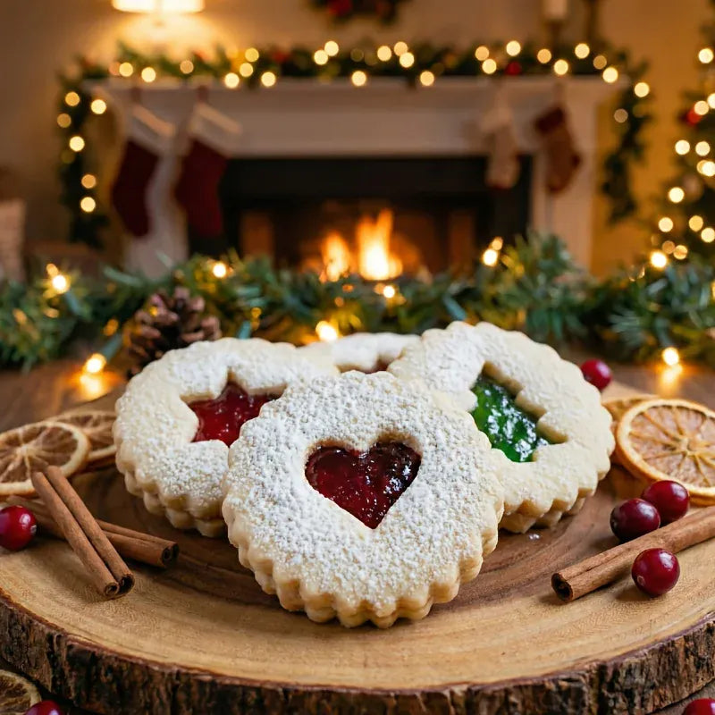 Emporte-pièces en inox cœur et étoile - Set de 2 pour biscuits décorés emportepieces