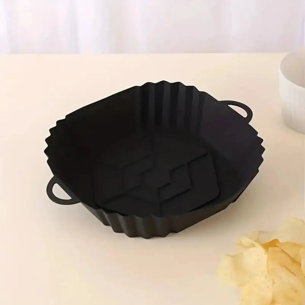 Moule Silicone Air Fryer Réutilisable - Lot de 2 Pièces Air Fryer