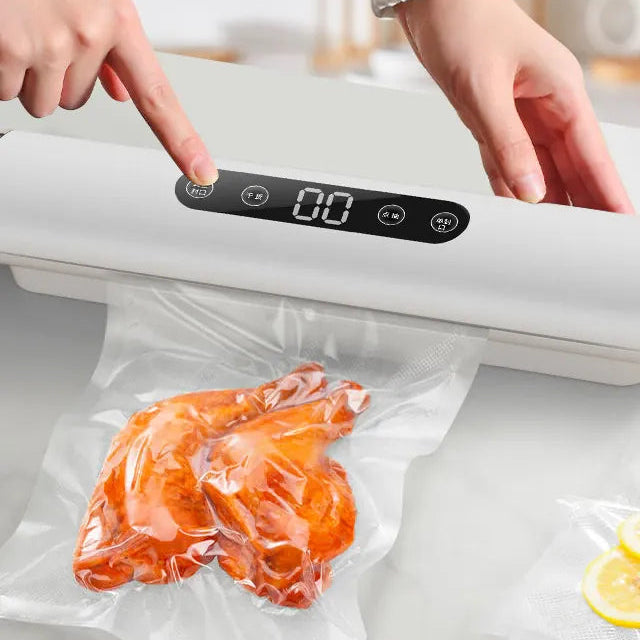 Machine Sous Vide Alimentaire avec Écran LED - Scelleuse Électrique sv
