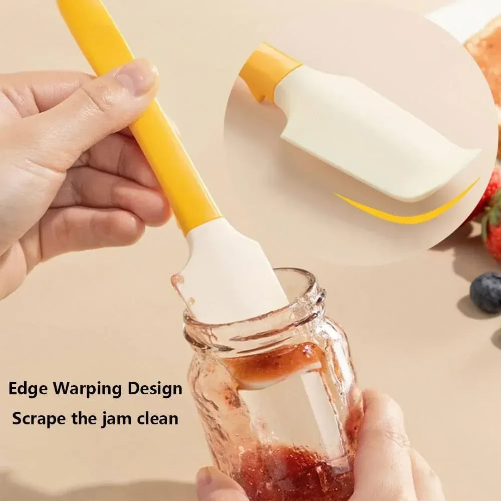 Spatule Silicone Antiadhésive Résistante à la Chaleur - Parfaite pour Tartiner spatule en silicone