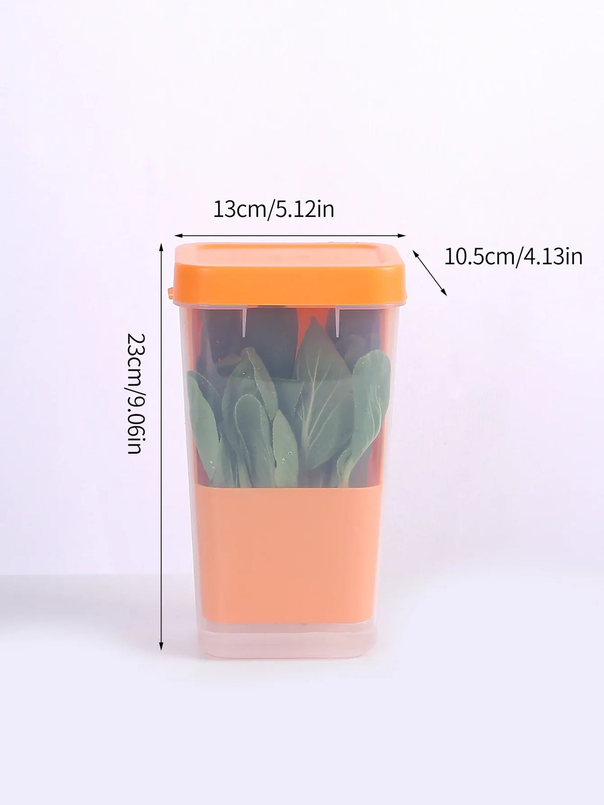 Bac de Rangement Frigo Hermétique pour Légumes Frais 2L
