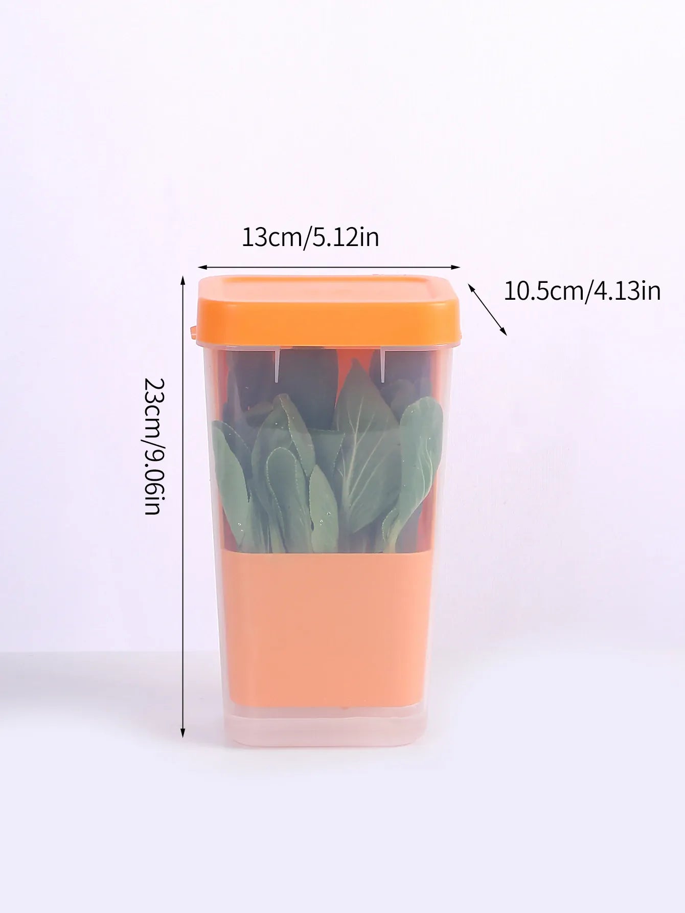 Bac de Rangement Frigo Hermétique pour Légumes Frais 2L