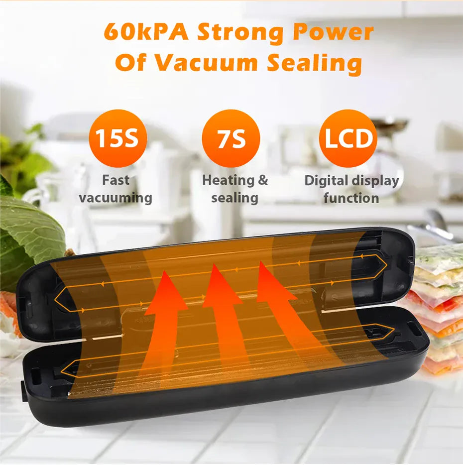 Machine Sous Vide Alimentaire avec 10 Sacs Inclus - Pratique et Efficace sv