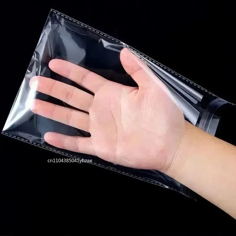 Sachets Zip Alimentaires Transparent Resealables - Lot de 100 pièces