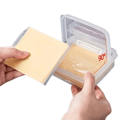 Boîte de Rangement Transparent pour Fromage et Beurre