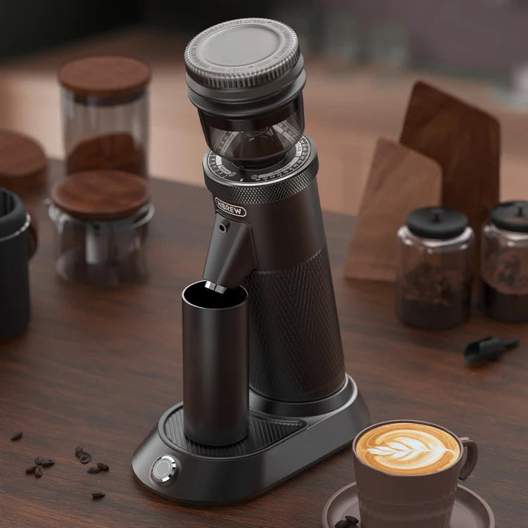Moulin à Café Électrique 48 mm à Meules Coniques – 36 Réglages, 180 W