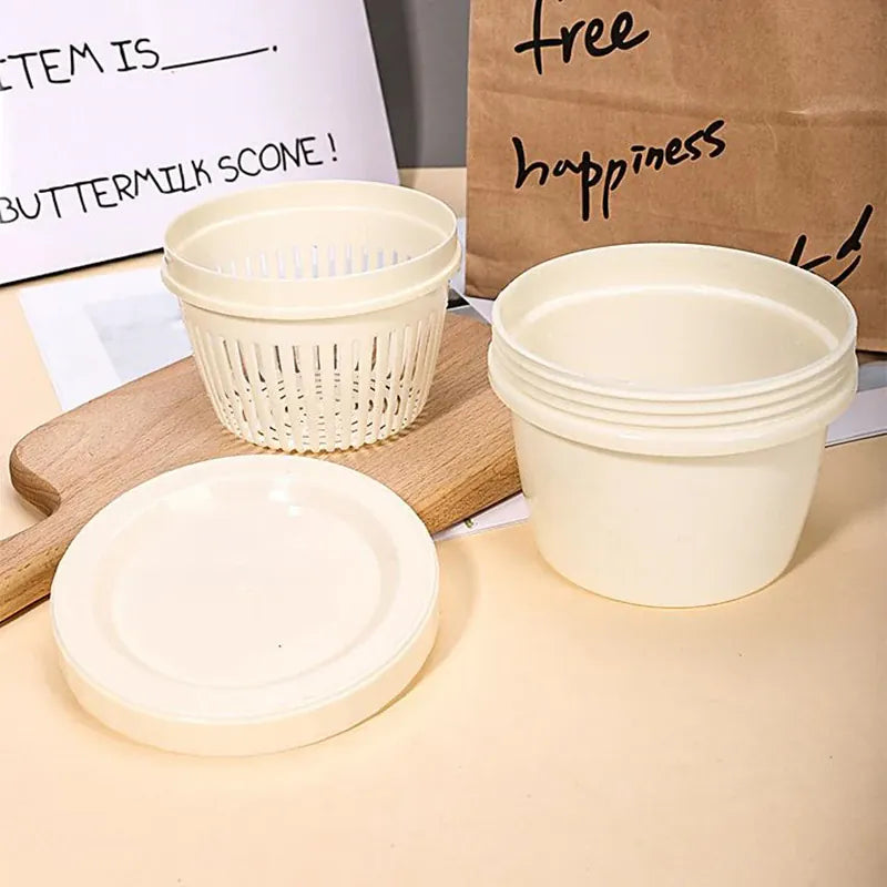 Bac de Rangement Frigo Hermétique pour Oignons Ail et Gingembre