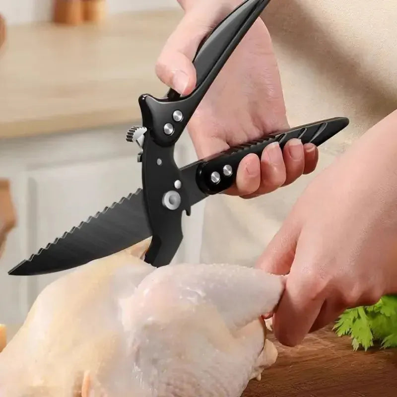 Ciseaux de cuisine en inox pour couper les Os ciseaux