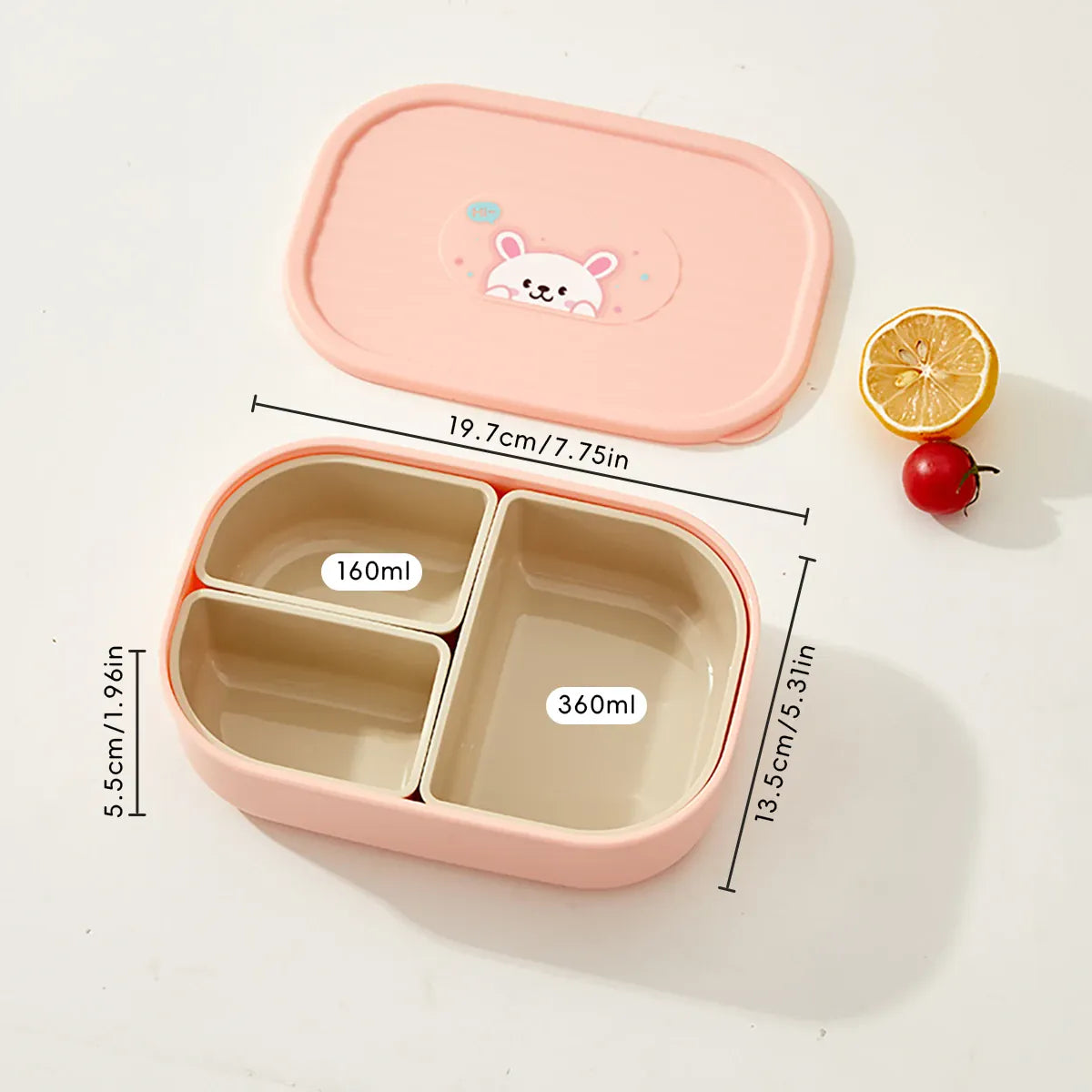 Ensemble Bento pour Enfant avec Sac Isotherme et Couverts Bento