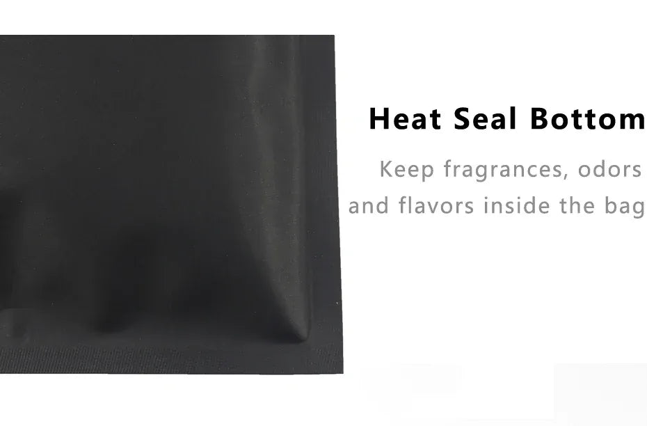 Sachets Zip Alimentaires Hermétiques - Lot de 50 en Aluminum