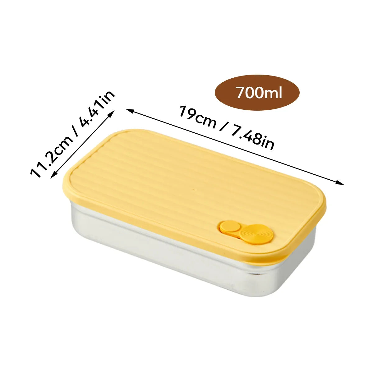 Ensemble Lunch Box Lucky - 700ml Étanche Anti-Fuite Bento