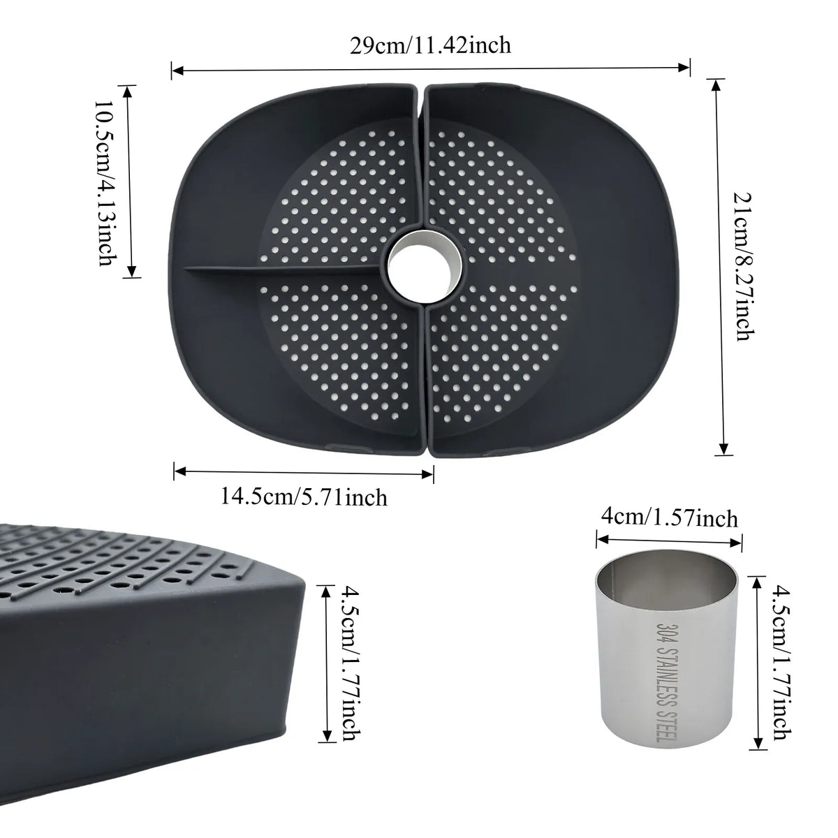 Accessoire Monsieur Cuisine Panier Vapeur Silicone - Compatible Connect Smart Trend Monsieur Cuisine