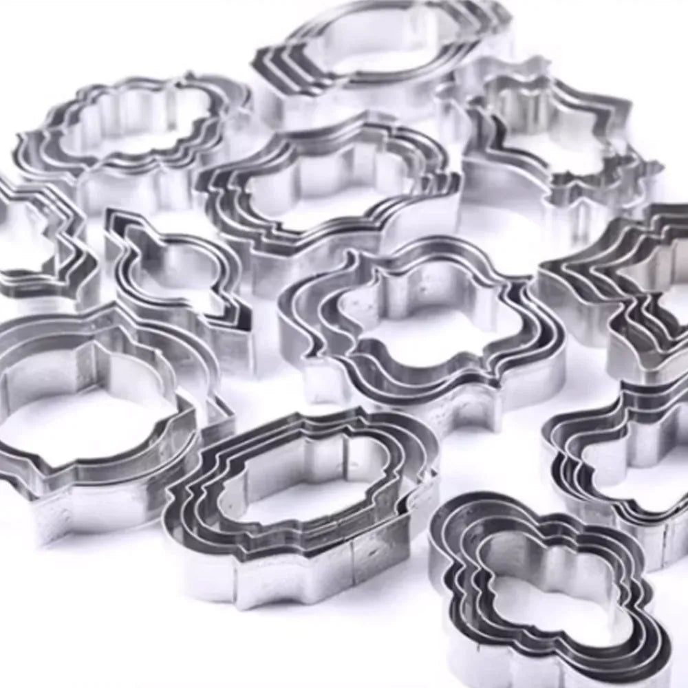 Emporte-pièces en acier inoxydable 34 pièces - Formes variées pour pâtisserie emportepieces