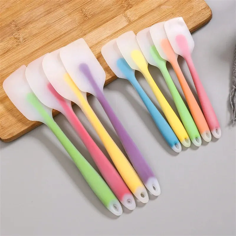 Spatule Silicone Multicolore | Résistante à la Chaleur - 8 pièces spatule en silicone