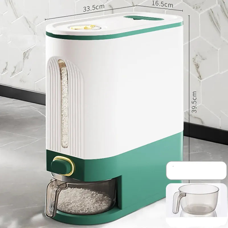 Distributeur de Céréales Hermétique Anti-Insectes et Anti-Humidité – 5 kg / 10 kg