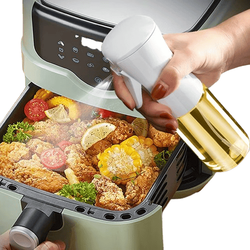 Pulvérisateur d'Huile de Cuisine 200ml/300ml - Eco-Friendly & Pratique