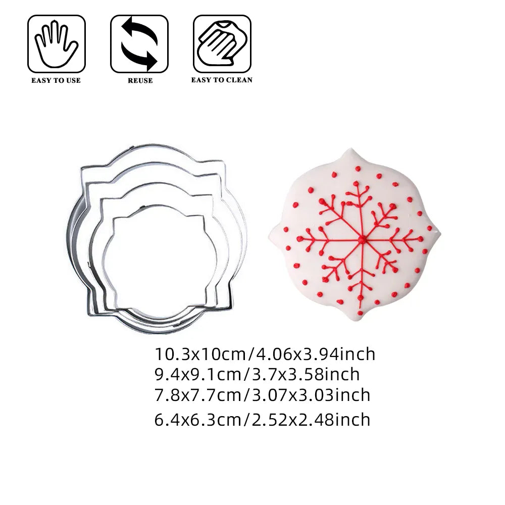 Emporte-pièces en acier inoxydable 34 pièces - Formes variées pour pâtisserie emportepieces