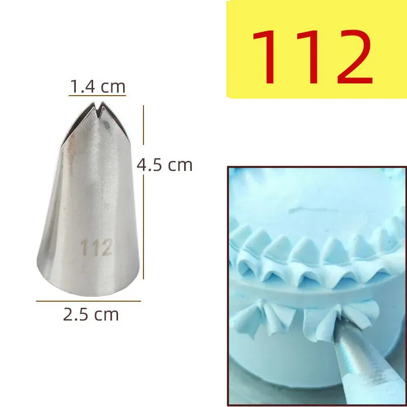 Set de 15 douilles à pâtisserie en acier inoxydable pour gâteaux et desserts douillepoche
