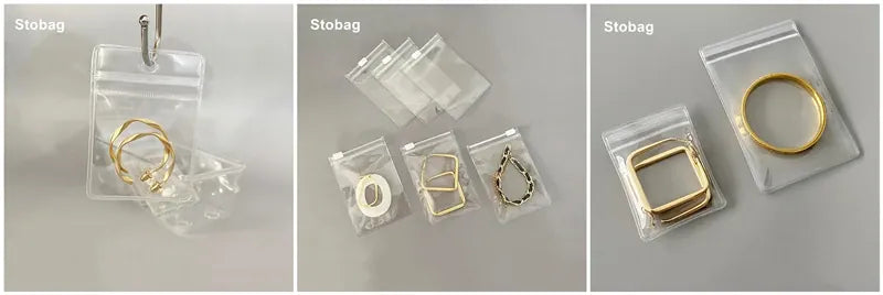 Sachets Kraft Réutilisables Lot de 100 pièces Transparent 20x30cm