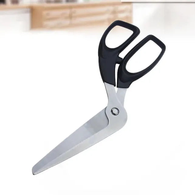 Ciseaux à pizza en inox avec spatule et coupe-pizza 2 pièces ciseaux