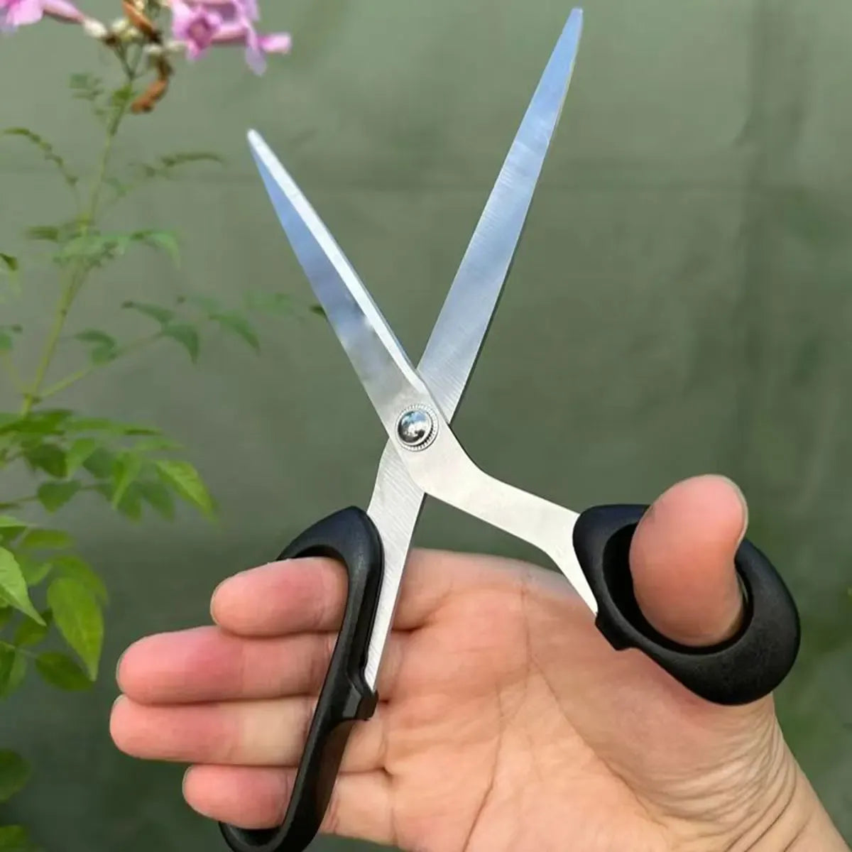 Ciseaux de cuisine en inox | Outils multifonctions design élégants ciseaux