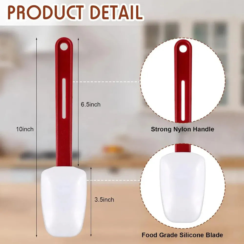 Set Spatules Silicone Résistantes à la Chaleur - 3 Pièces spatule en silicone