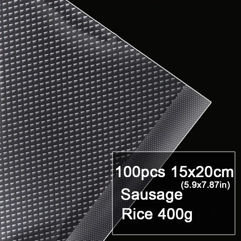 Sacs Sous Vide Hermétiques Lot de 100 Pièces - BPA Free